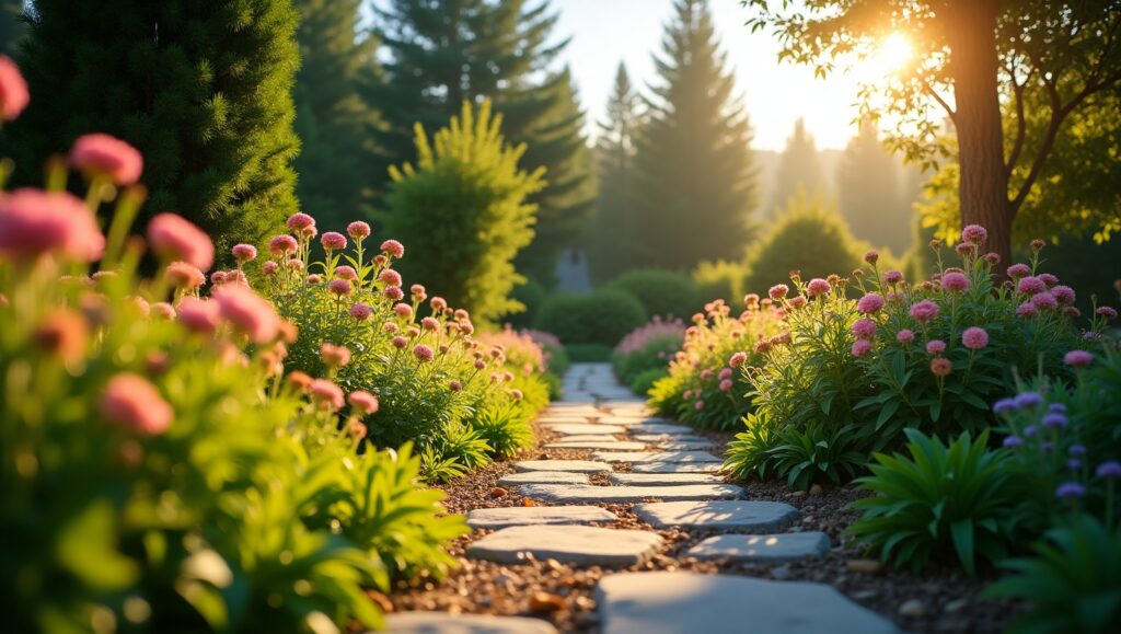 Caminhos e trilhas no seu jardim