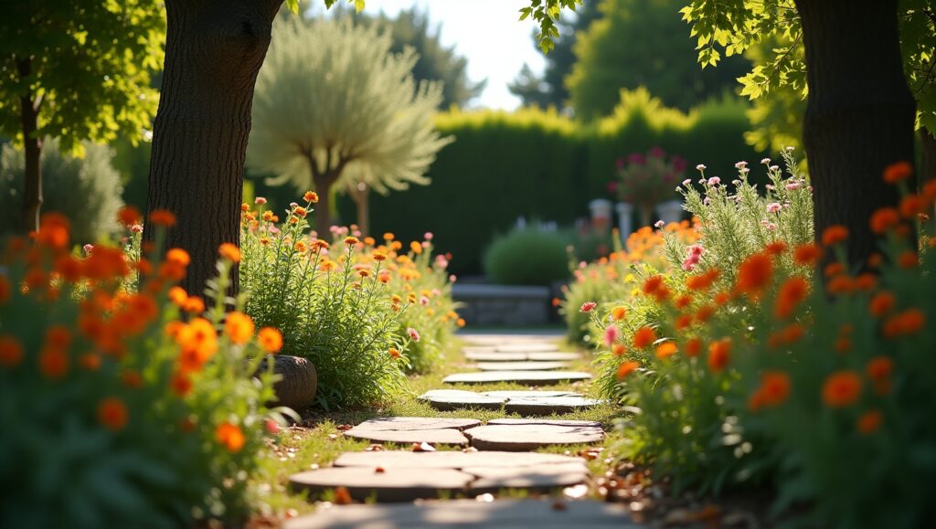 Caminhos e trilhas no seu jardim