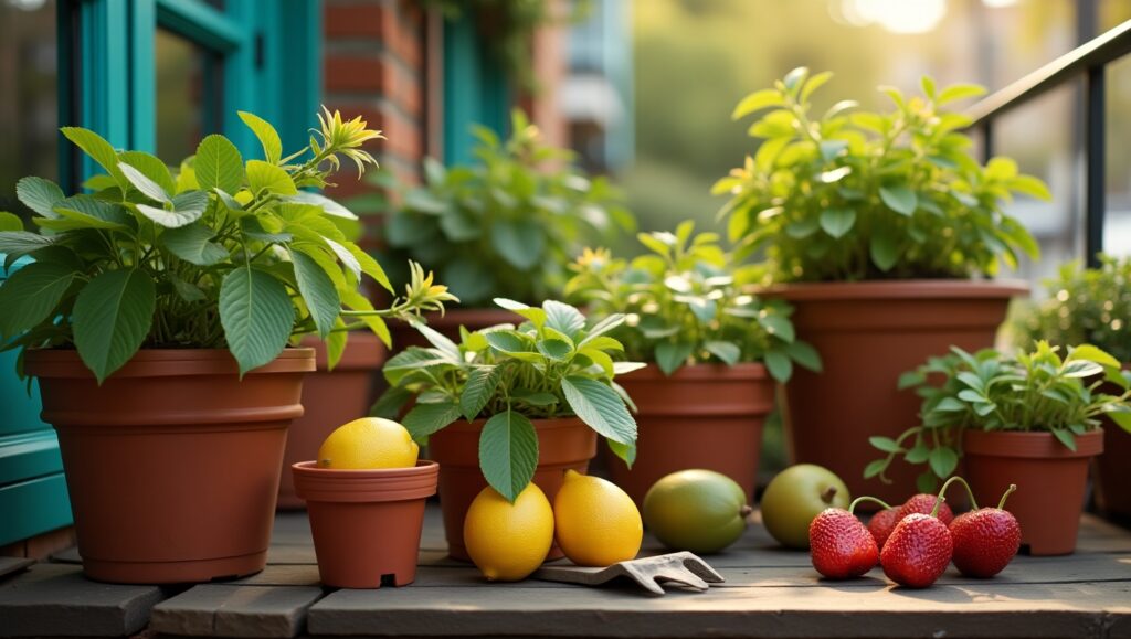 5 Frutas Exóticas que Você Pode Cultivar em Pequenos Espaços