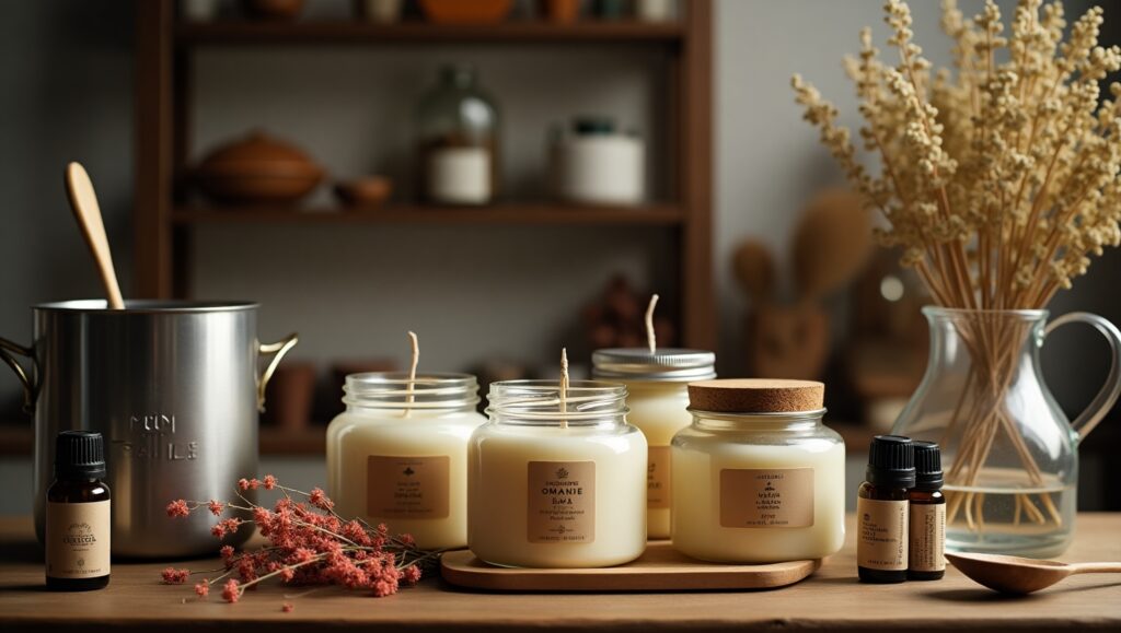 Como Fazer Velas Aromáticas Caseiras