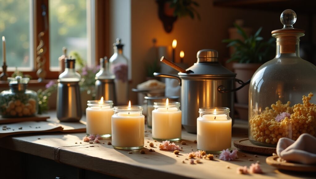 Como Fazer Velas Aromáticas Caseiras