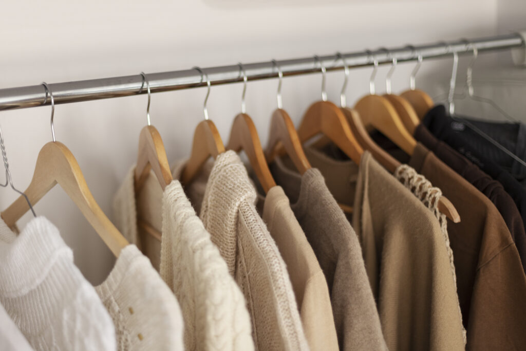 Organização de armários e closets